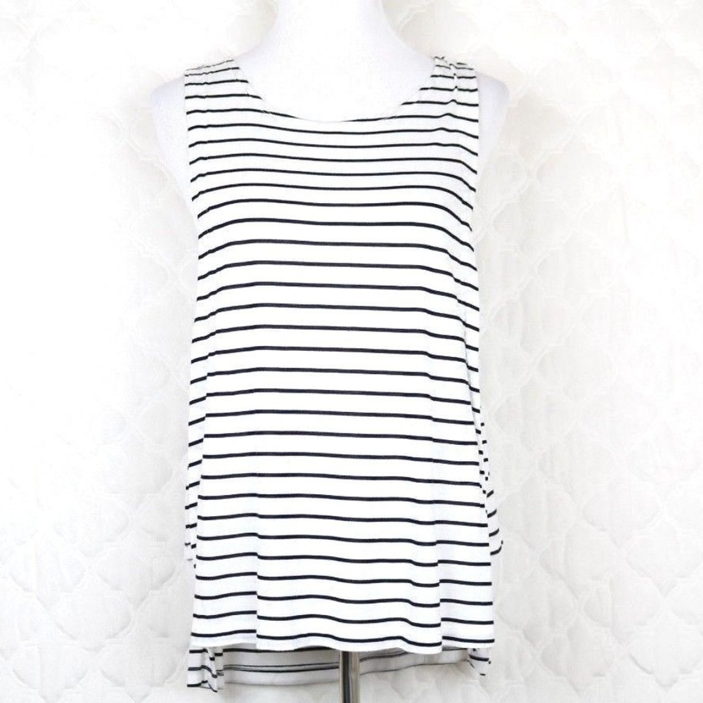 BB Dakota Soft Striped Hi-Low Tank